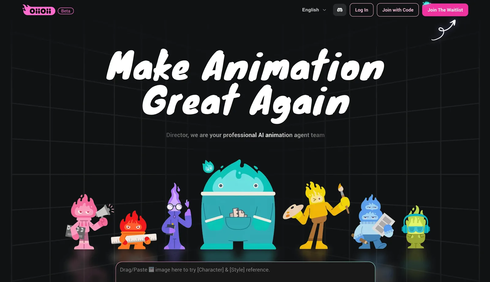 OiiOii AI Animation Platform