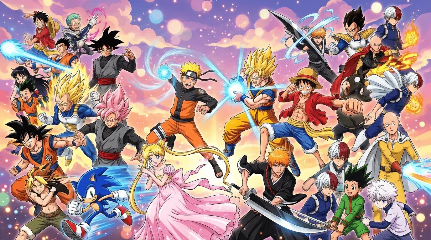 MkAnime AI - Neon Queen: Glitch City Rising