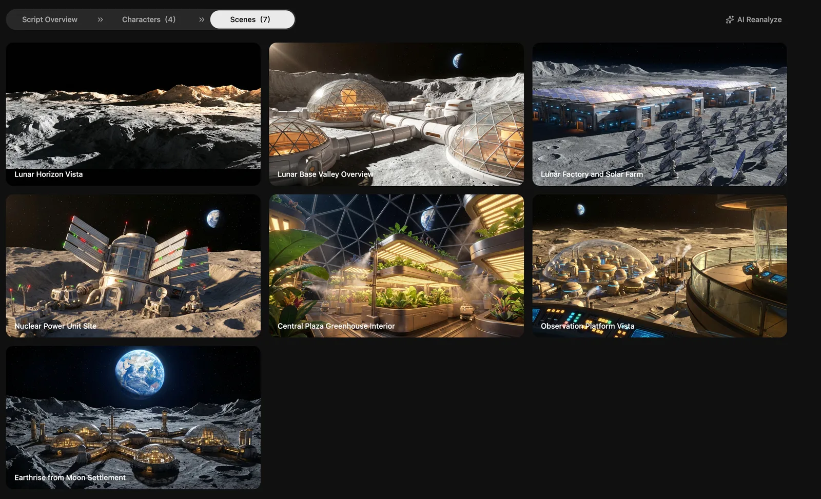 MkAnime 多镜头角色一致性效果示例
