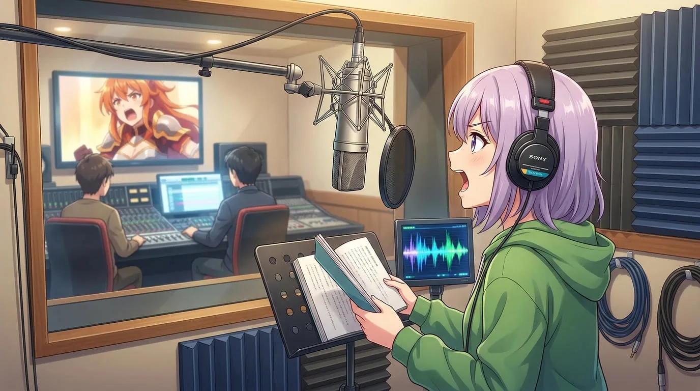 Vertical anime short export checklist with subtitles and timing