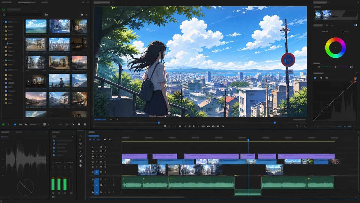 Edit and Export Your Anime Intro Video