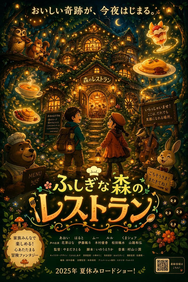 Anime Fantasy Movie Poster - GPT Image 2 prompt example