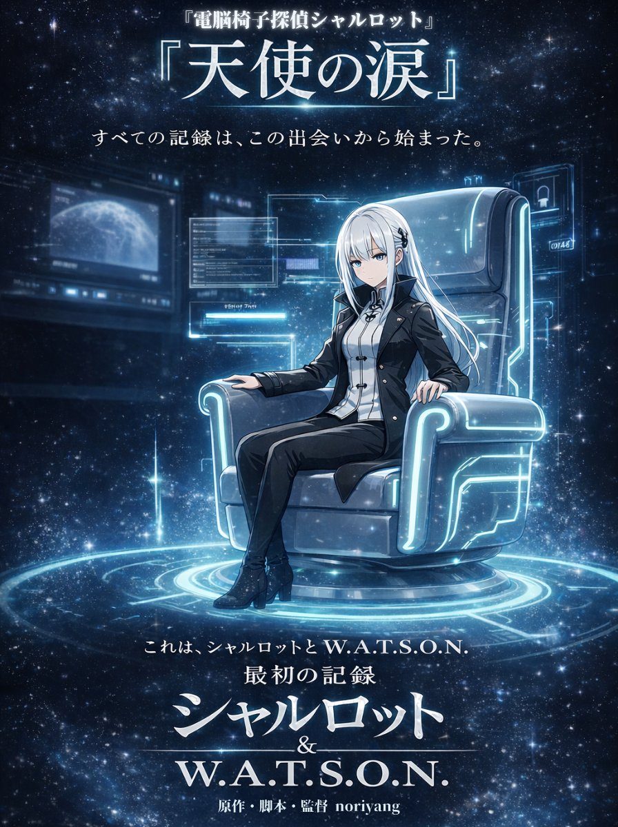 Sci-Fi Anime Detective Poster - GPT Image 2 prompt example