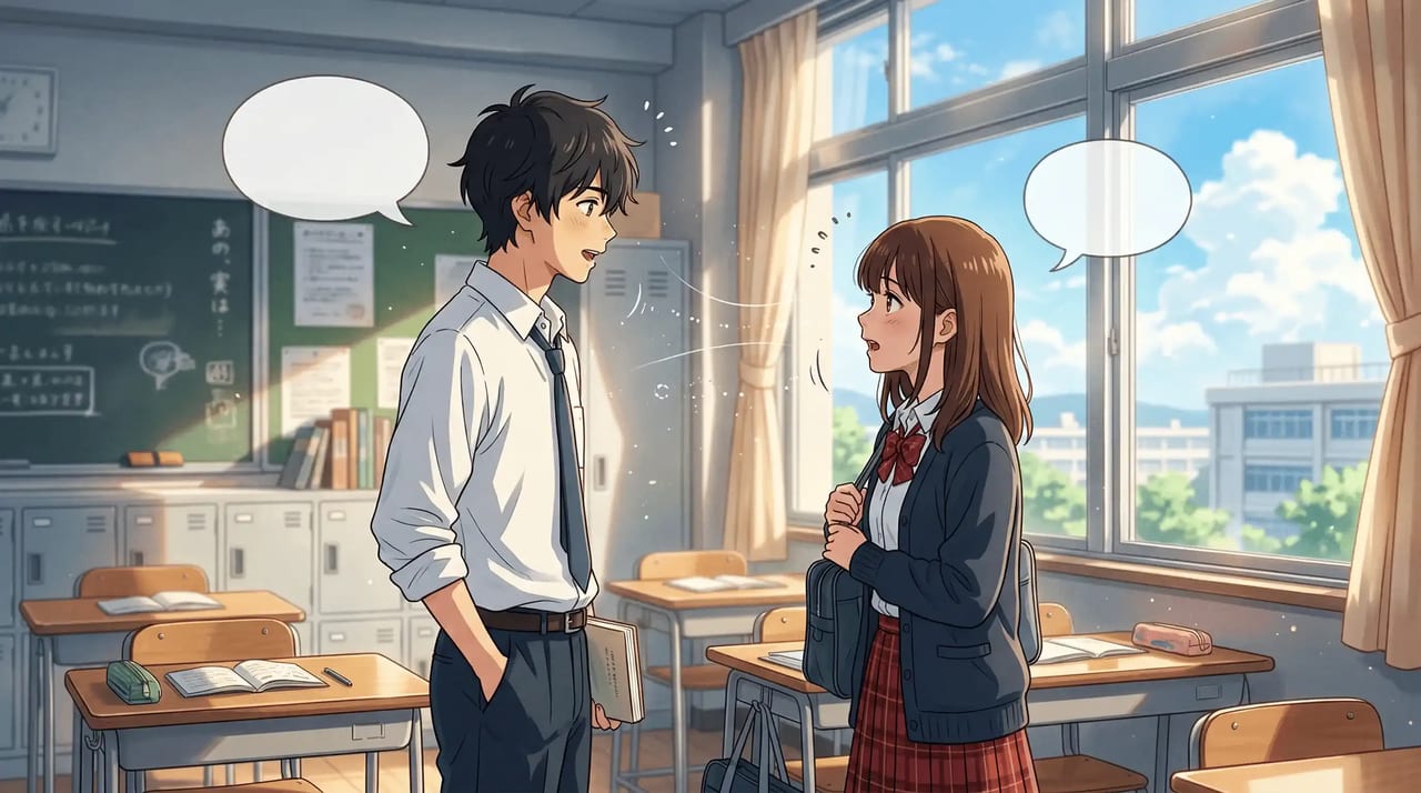 MkAnime AI Anime-Lippensynchronisations-Workflow, der die Einrichtung der Charakterstimme für Dialogszenen zeigt