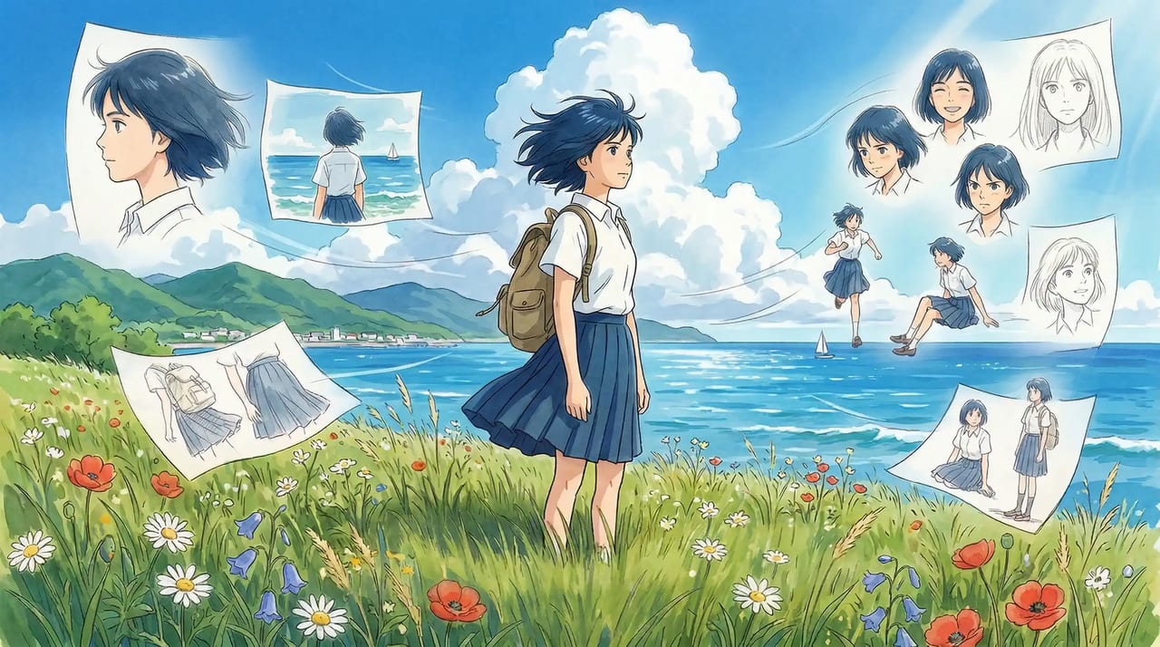 Image de couverture de la carte de fonctionnalité du créateur de personnage d'anime MkAnime