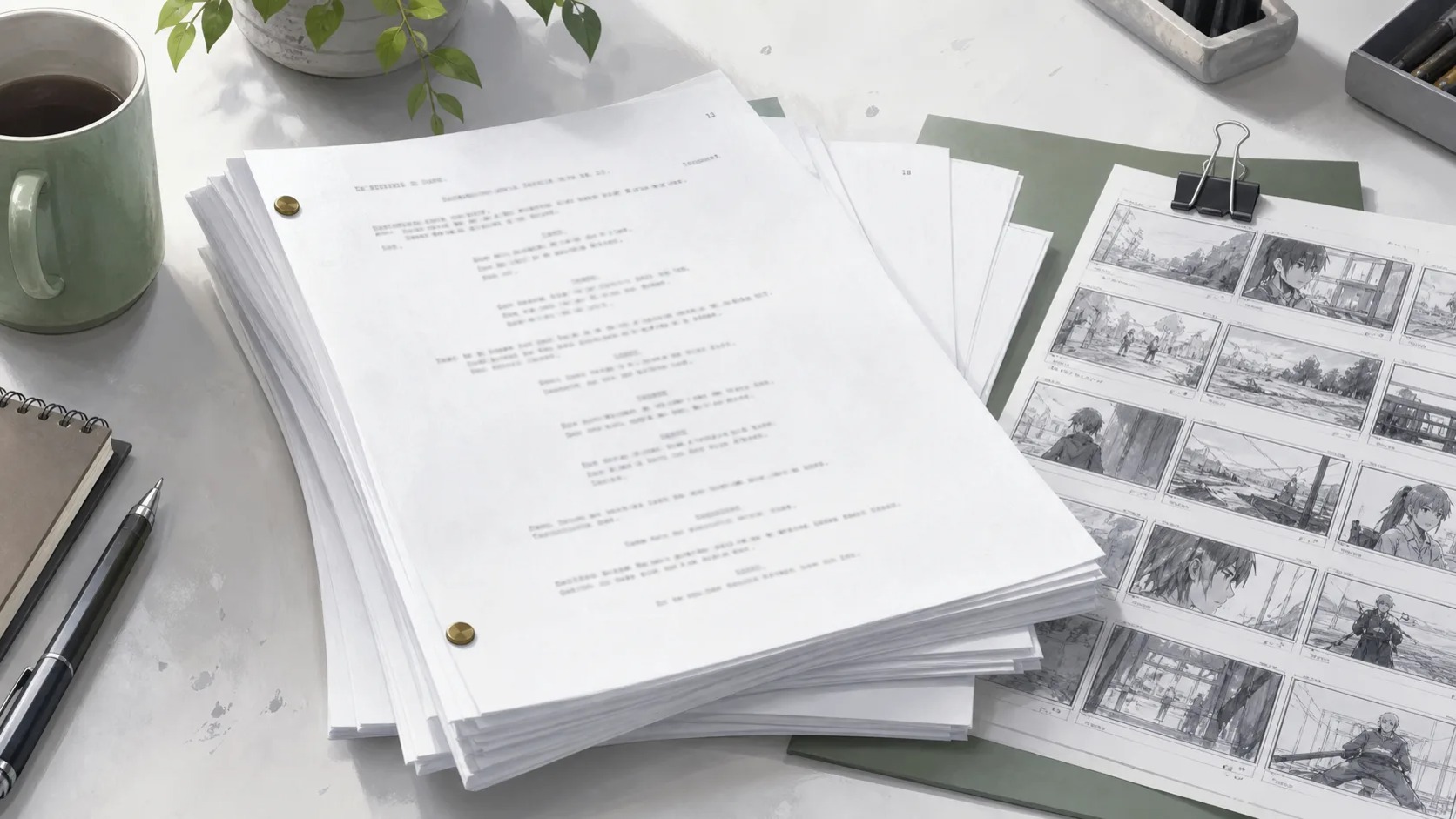 script output