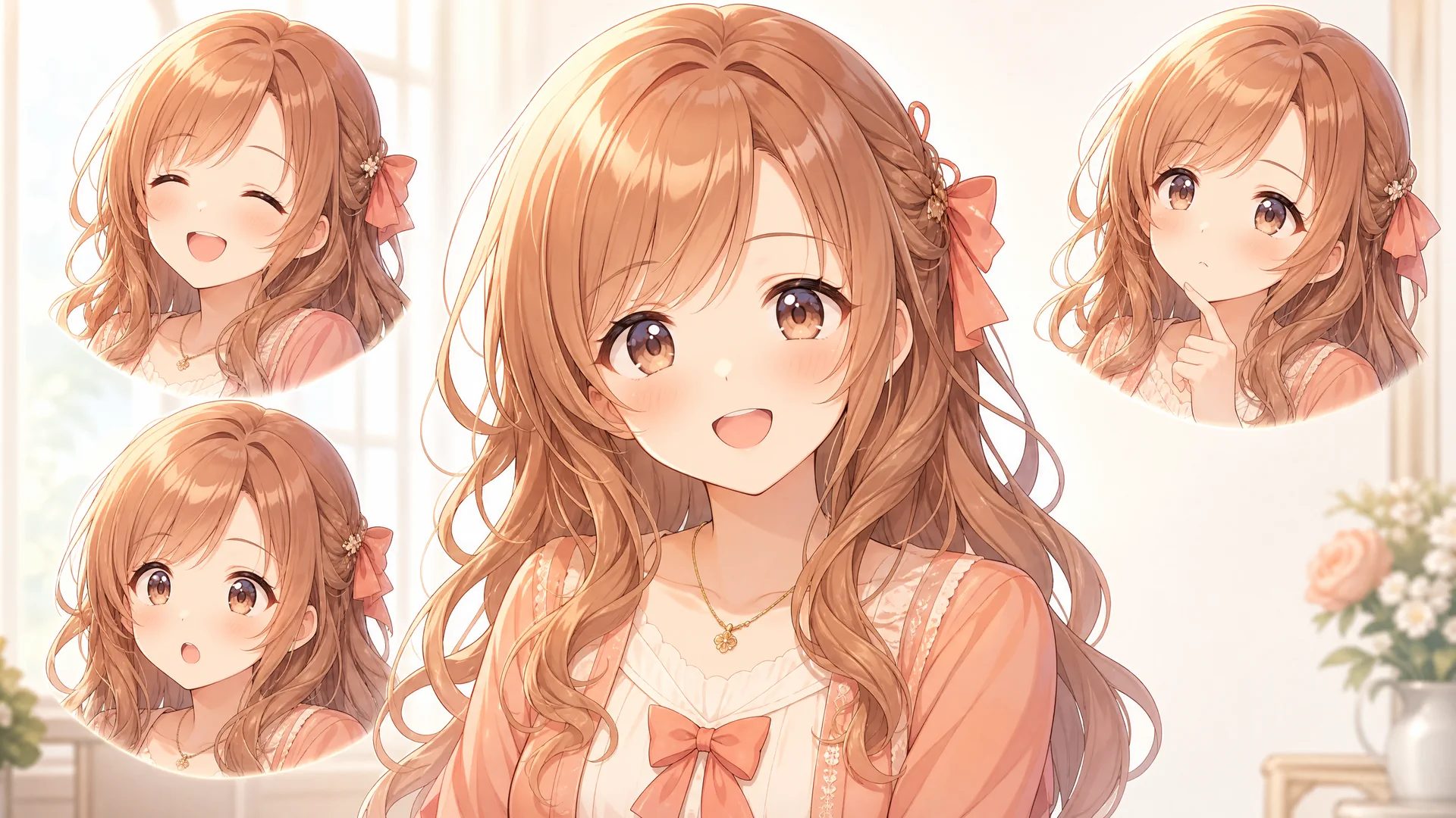 Visual novel character concepts