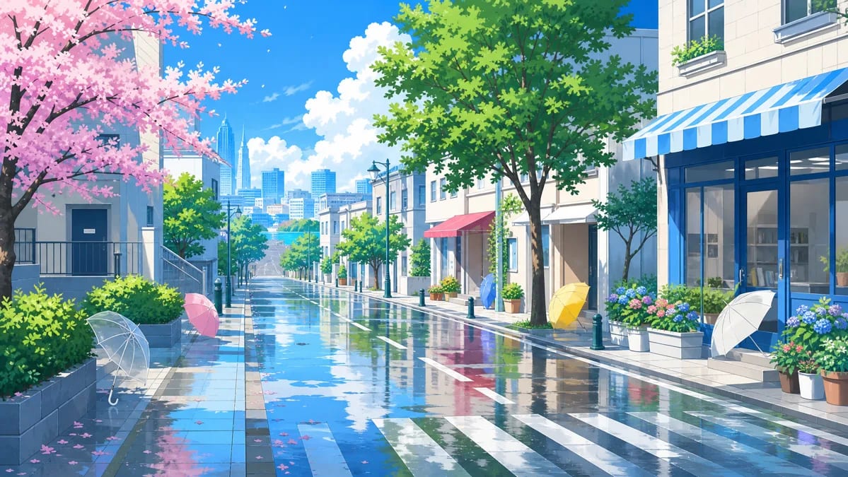 Anime Backgrounds and Environments