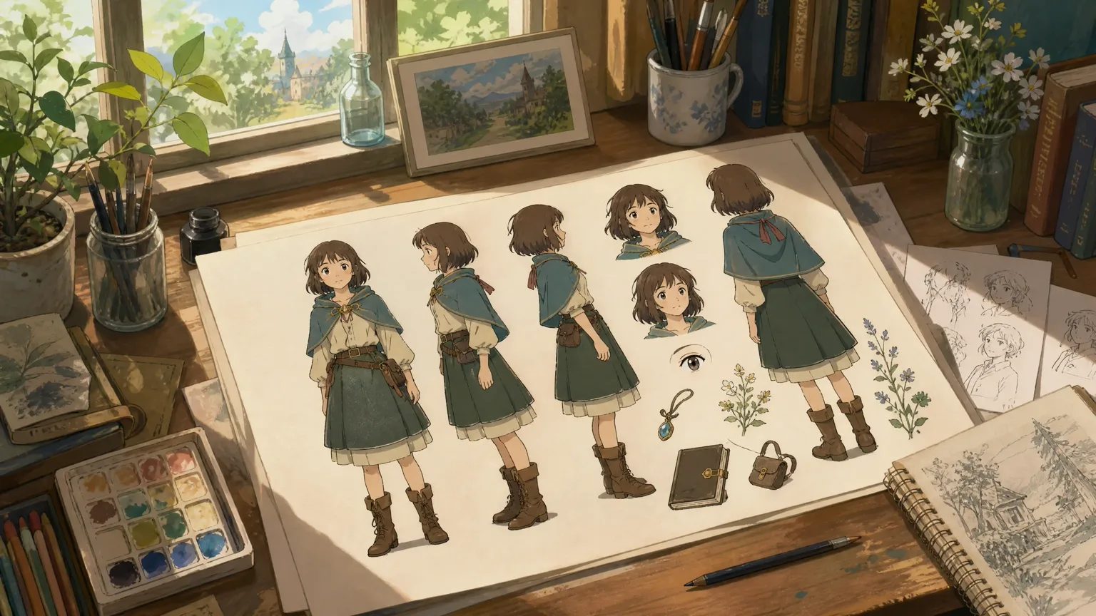 Single Character Concept Images
