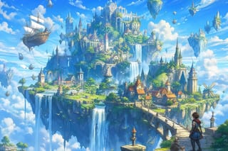 Fantasy Anime Illustration