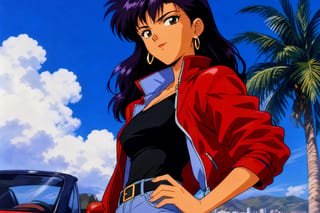 Retro 90s Anime Art