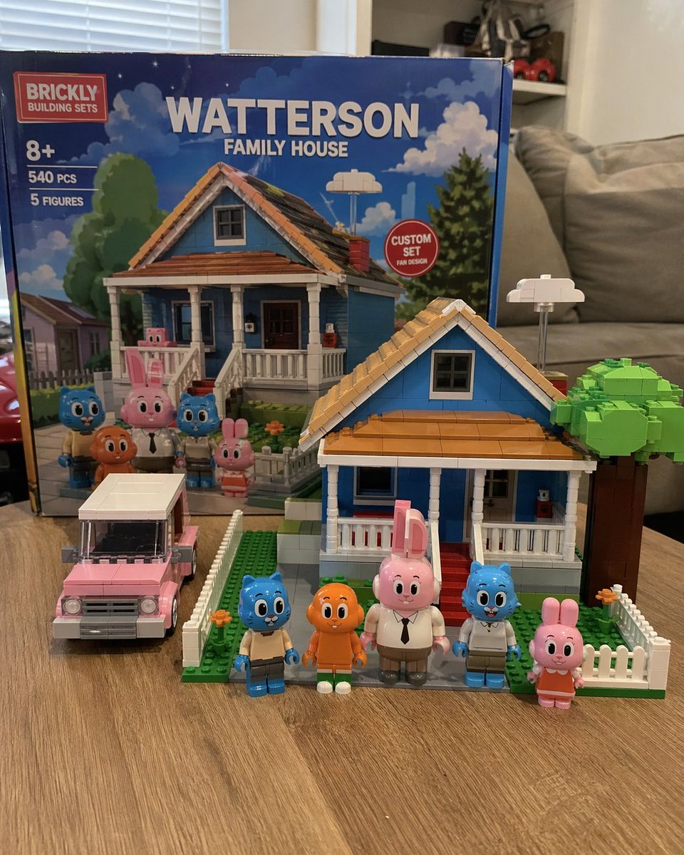 Custom Building Block Set Photography - GPT Image 2 prompt example