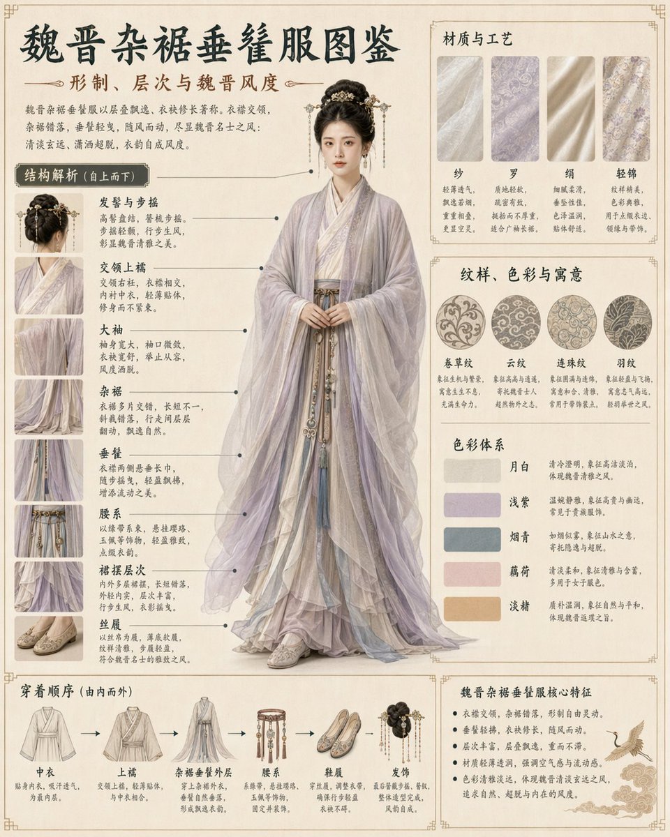 Traditional Clothing Infographic Guide - GPT Image 2 prompt example