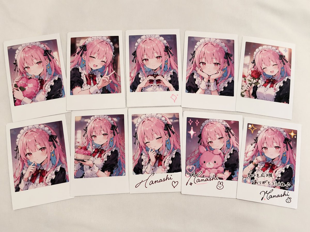 Idol Maid Polaroid Collection - GPT Image 2 prompt example