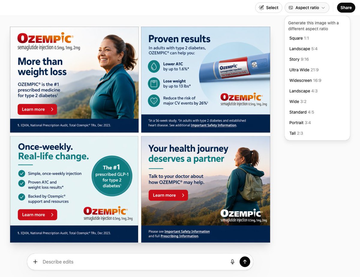 Multi-Frame Banner Advertisement - GPT Image 2 prompt example