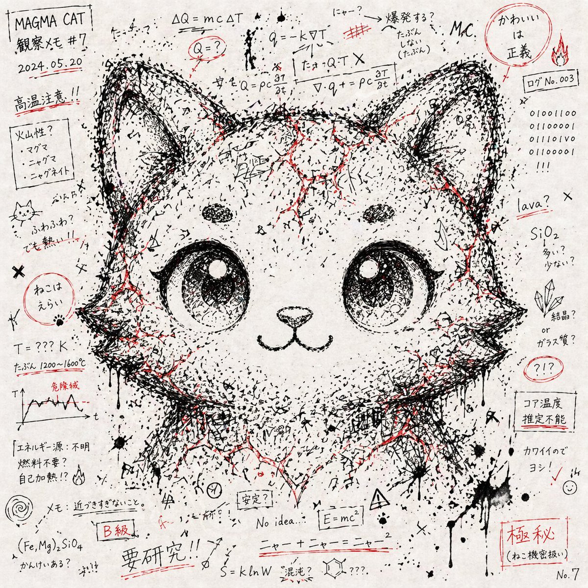 Abstract Chaos Character Art - GPT Image 2 prompt example