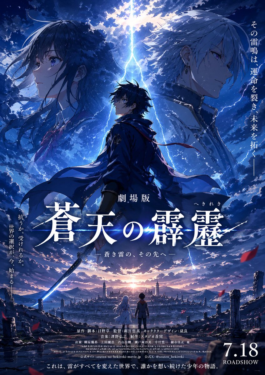 Fictional Anime Movie Poster - GPT Image 2 prompt example