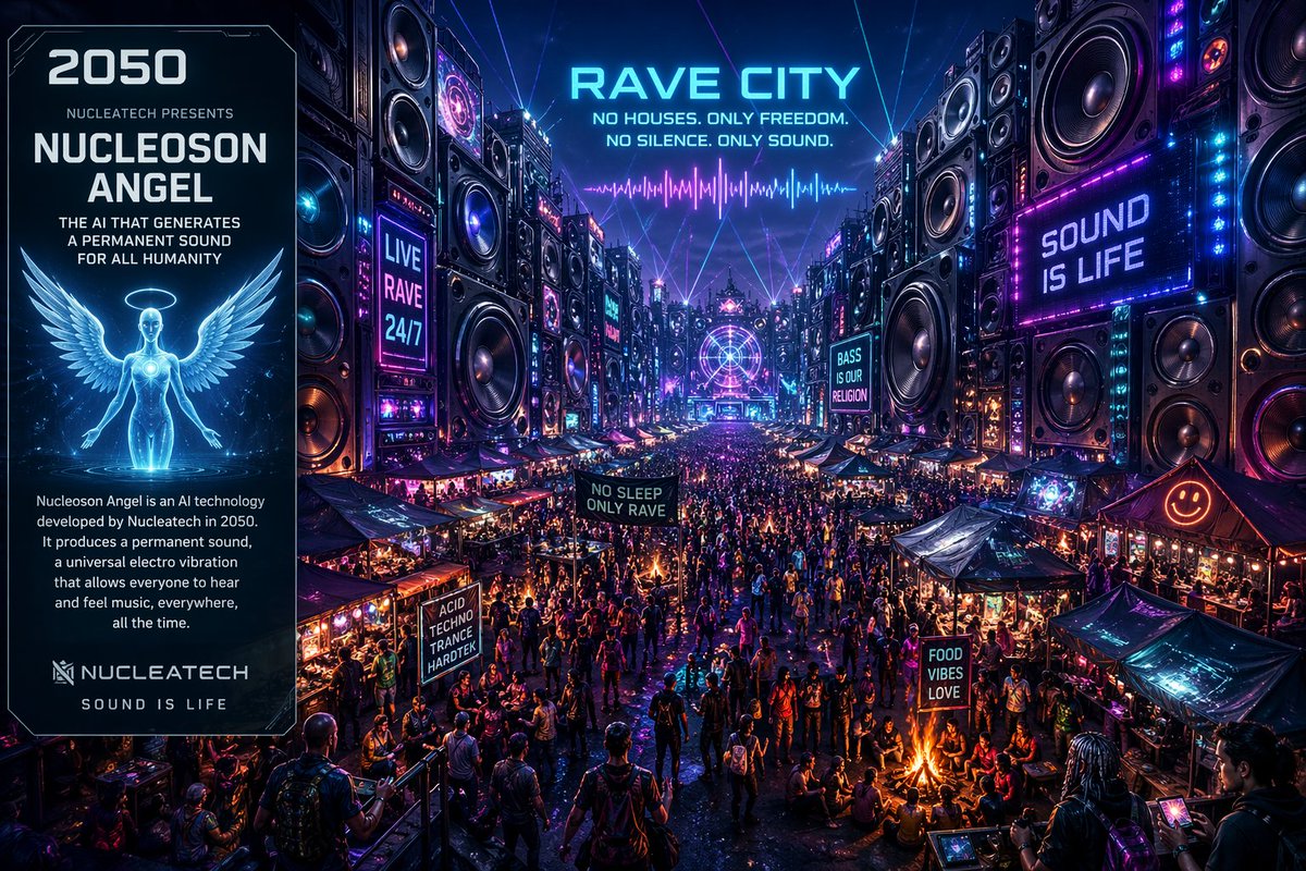 Futuristic Cyberpunk Music Market - GPT Image 2 prompt example