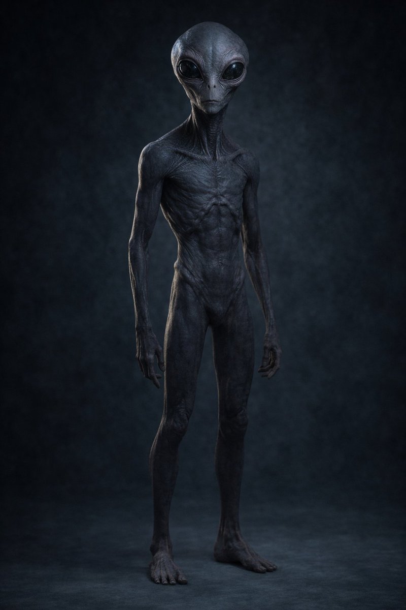 Uncanny Full-Body Alien Portrait - GPT Image 2 prompt example