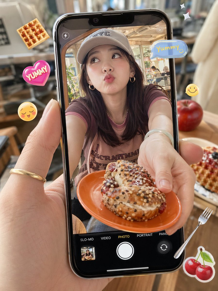 Cafe Phone Camera Food Snapshot - esempio di prompt GPT Image 2