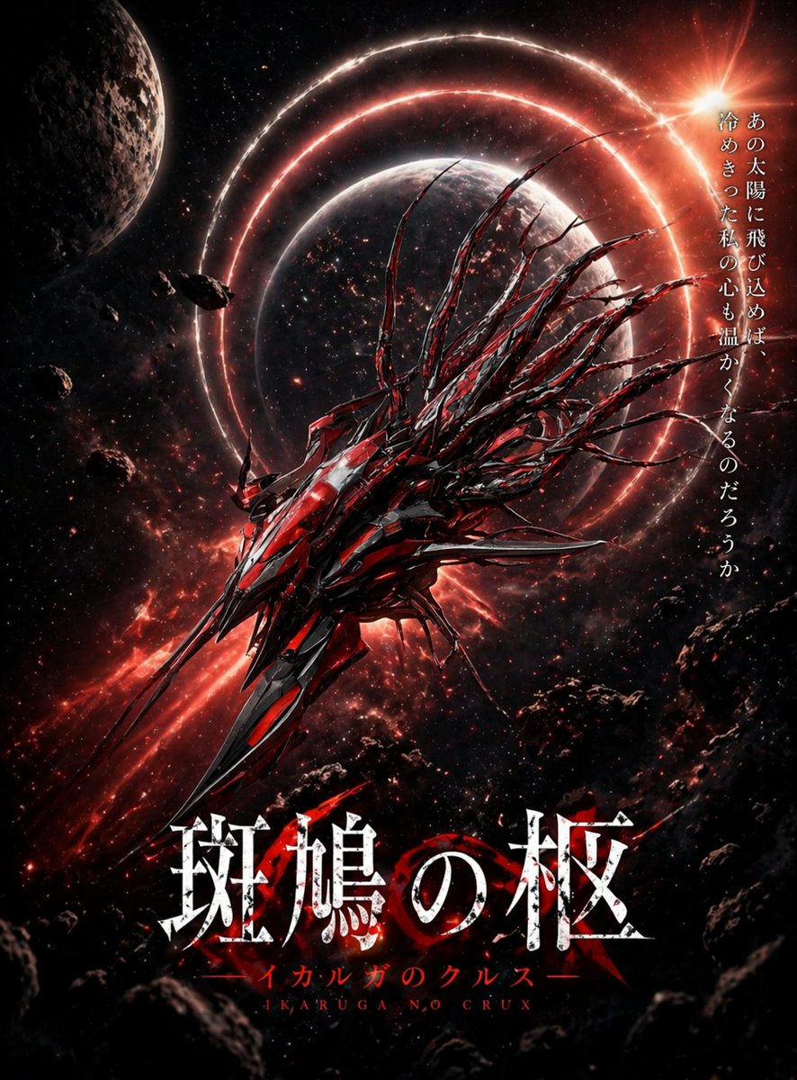 Crimson Space Opera Key Visual - GPT Image 2 prompt example