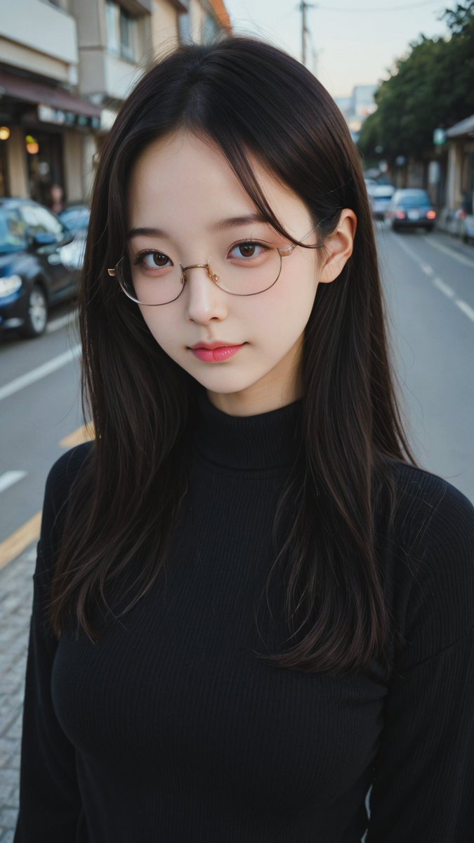 Moody Street Portrait at Dusk - esempio di prompt GPT Image 2