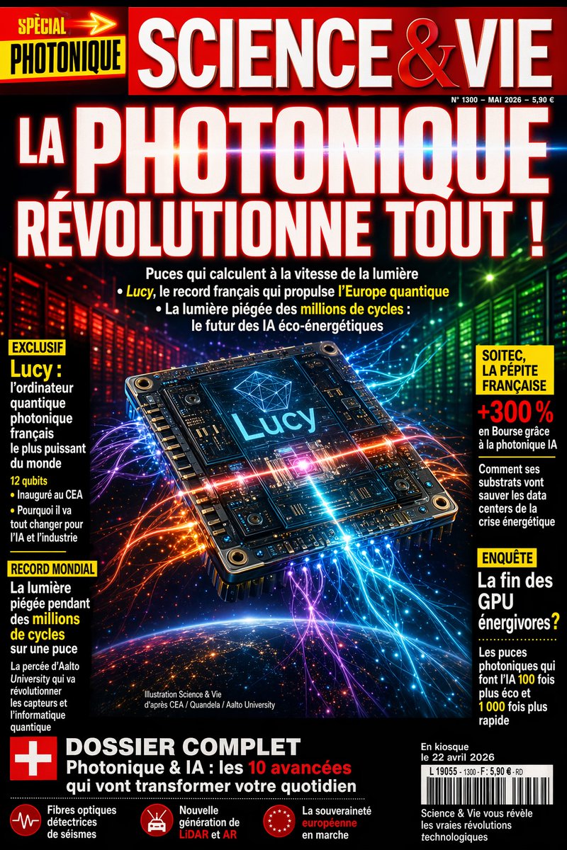 Futuristic Photonics Magazine Cover - GPT Image 2 prompt example