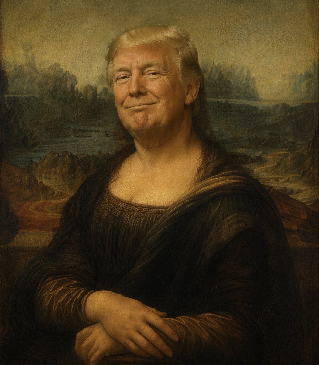 Censored Mona Lisa Oil Portrait - GPT Image 2 prompt example