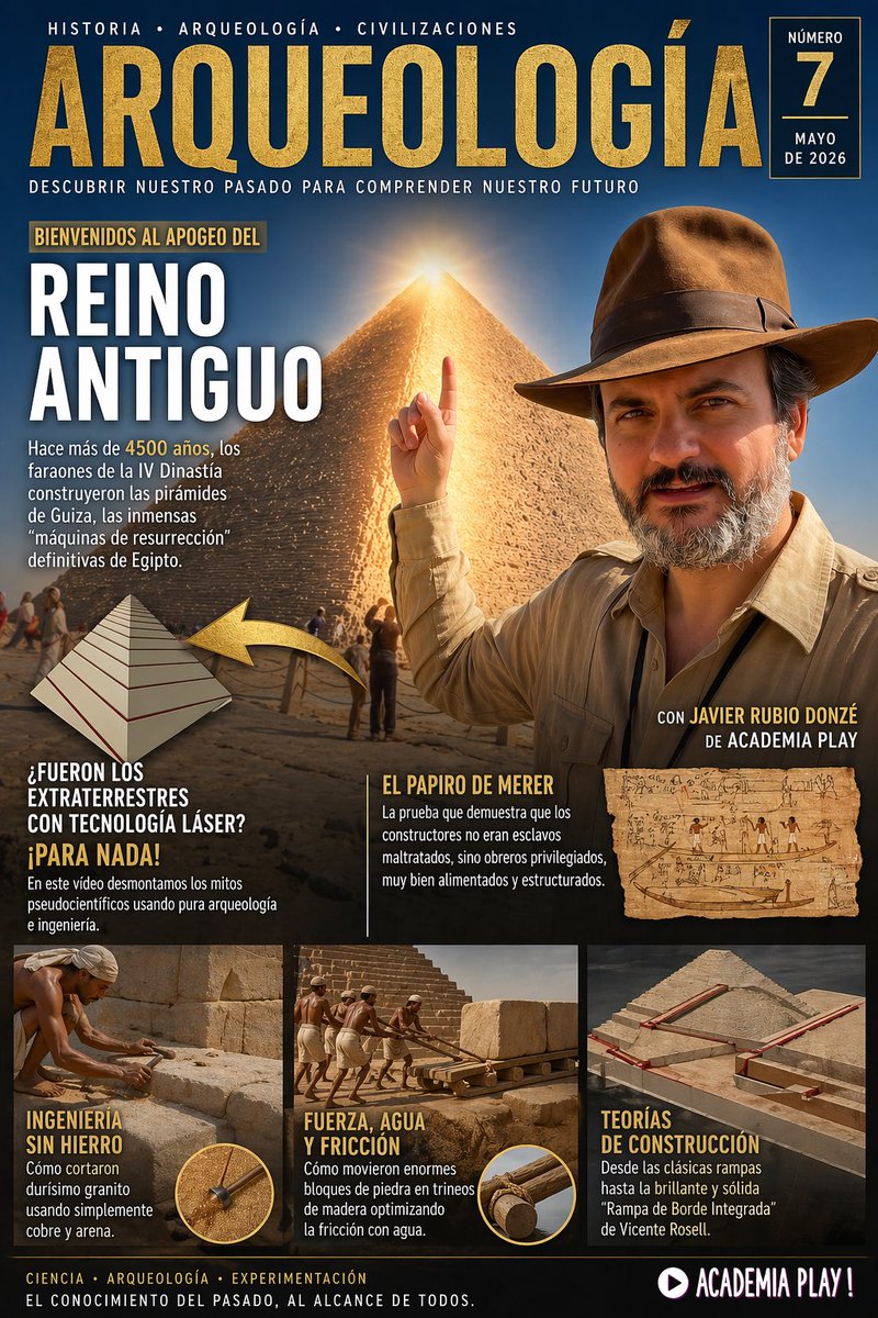 Spanish Archaeology Magazine Cover - GPT Image 2 prompt example
