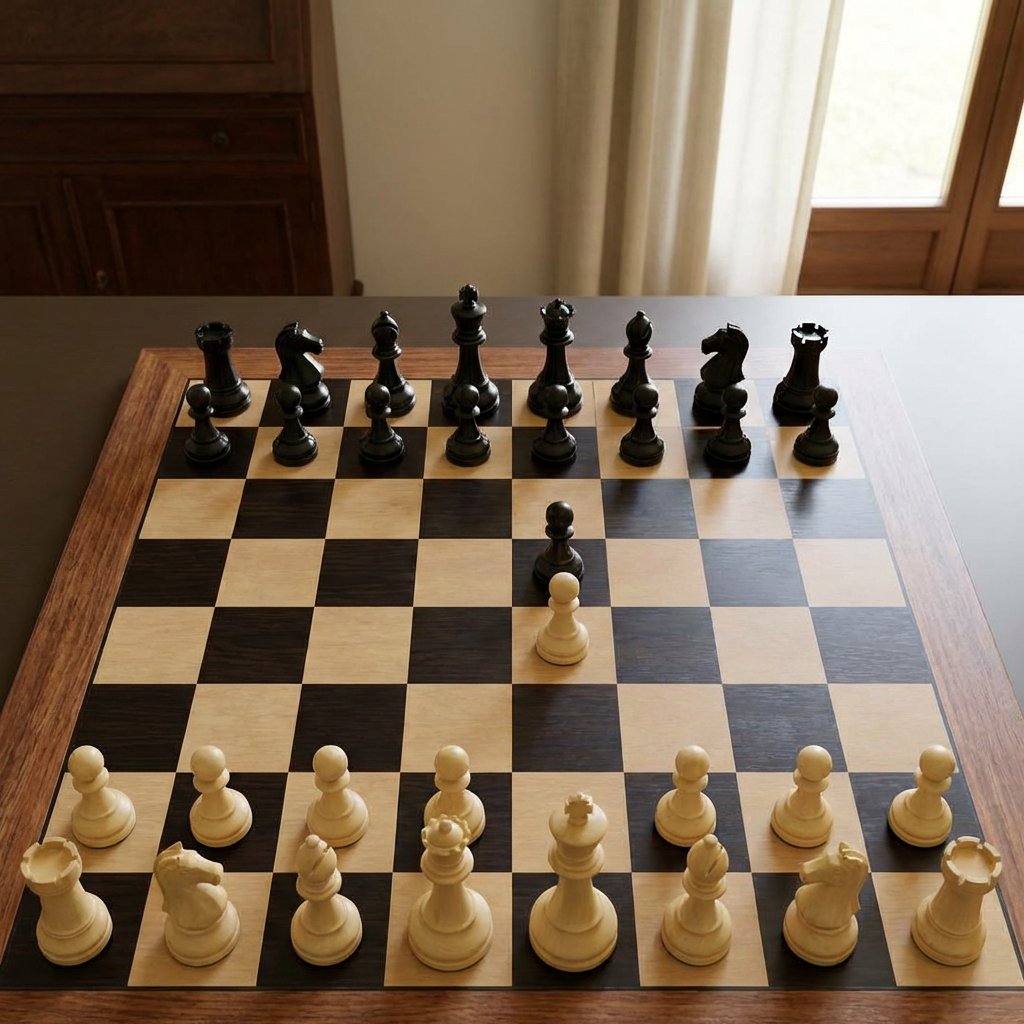 Realistic Chess Opening Photo - esempio di prompt GPT Image 2