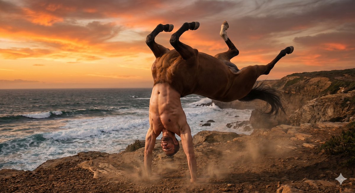 Centaur handstand prompt for GPT Image 2 - GPT Image 2 prompt example