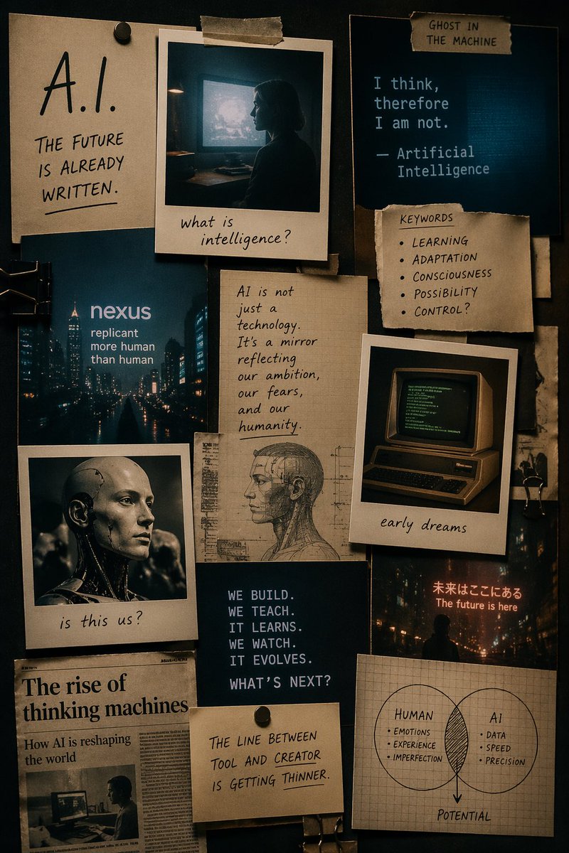 Cinematic AI mood board prompt - GPT Image 2 prompt example