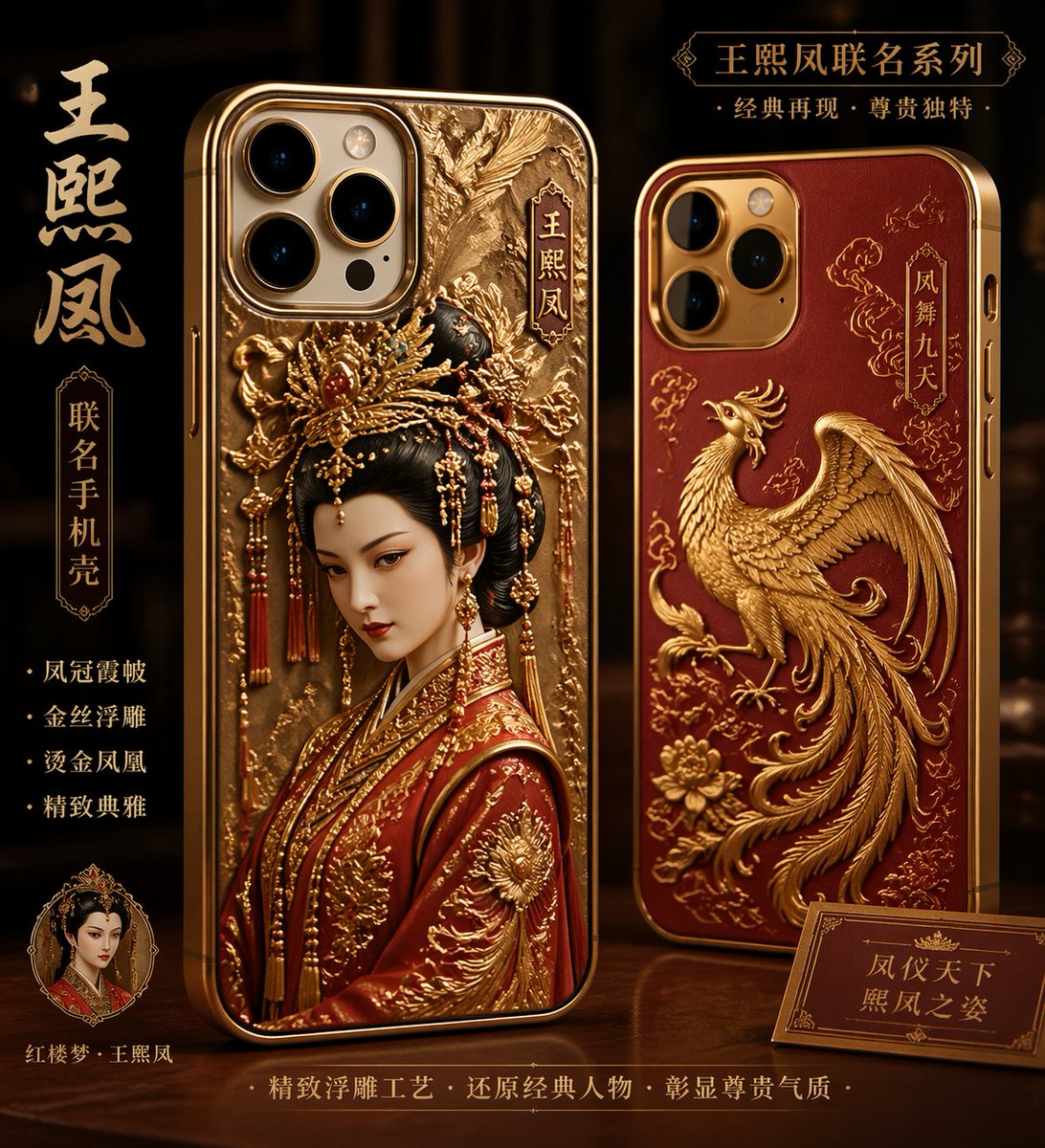 Classical Chinese Phone Case Design - GPT Image 2 Prompt-Beispiel
