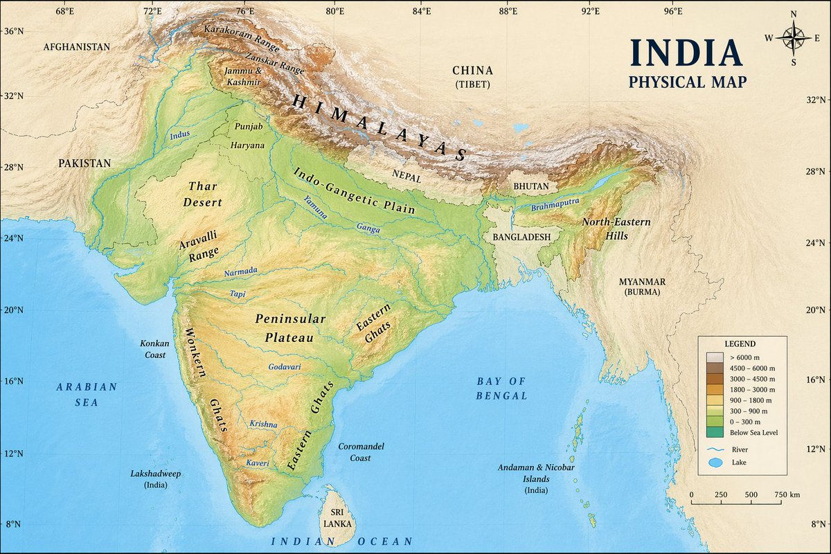 Geographic Map Illustration - GPT Image 2 prompt example