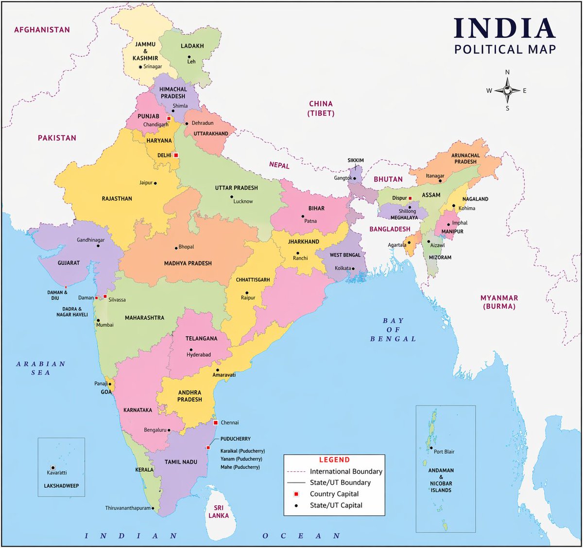 Political Map Visualization - GPT Image 2 prompt example