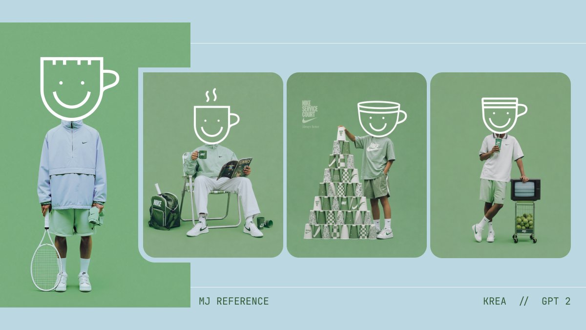 Monochrome Tennis Streetwear Moodboard - GPT Image 2 prompt example