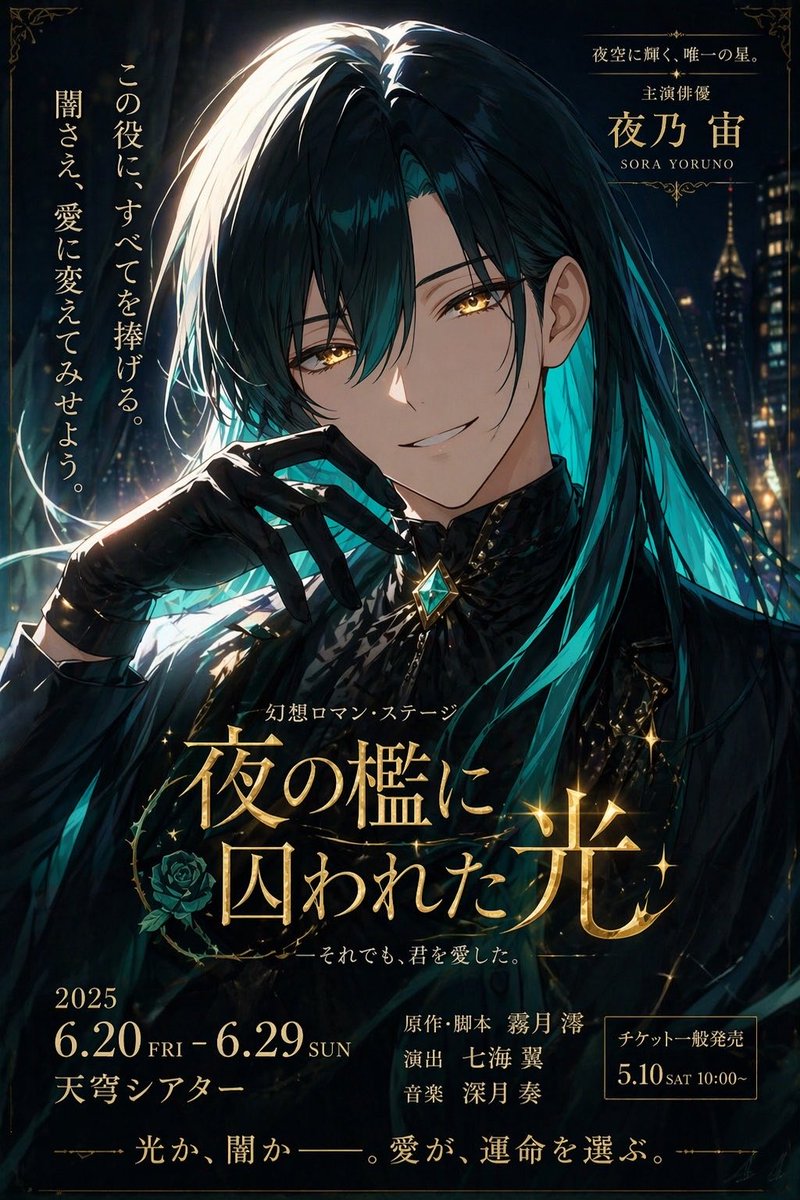 Dark Fantasy Stage Poster - GPT Image 2 prompt example