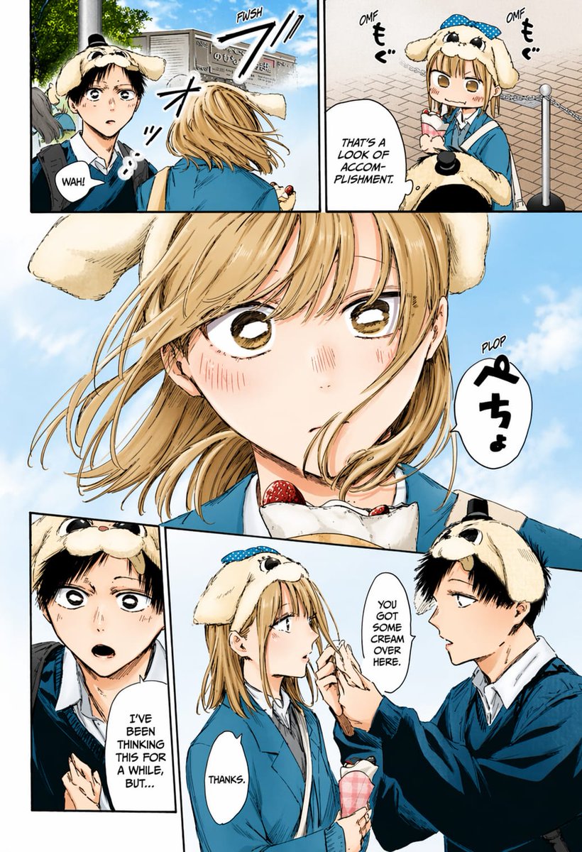 Colored Manga Romance Comedy Page - GPT Image 2 prompt example