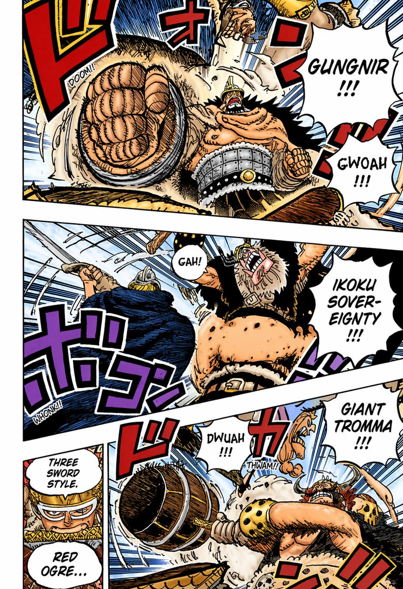 Colored Shonen Manga Battle Page - GPT Image 2 prompt example