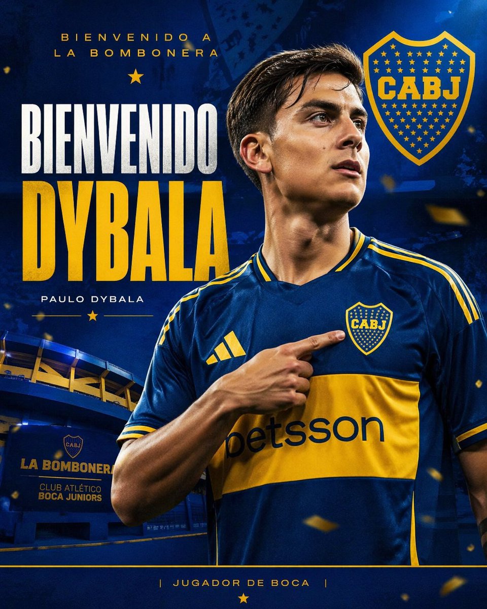 Boca Juniors Welcome Poster - GPT Image 2 prompt example