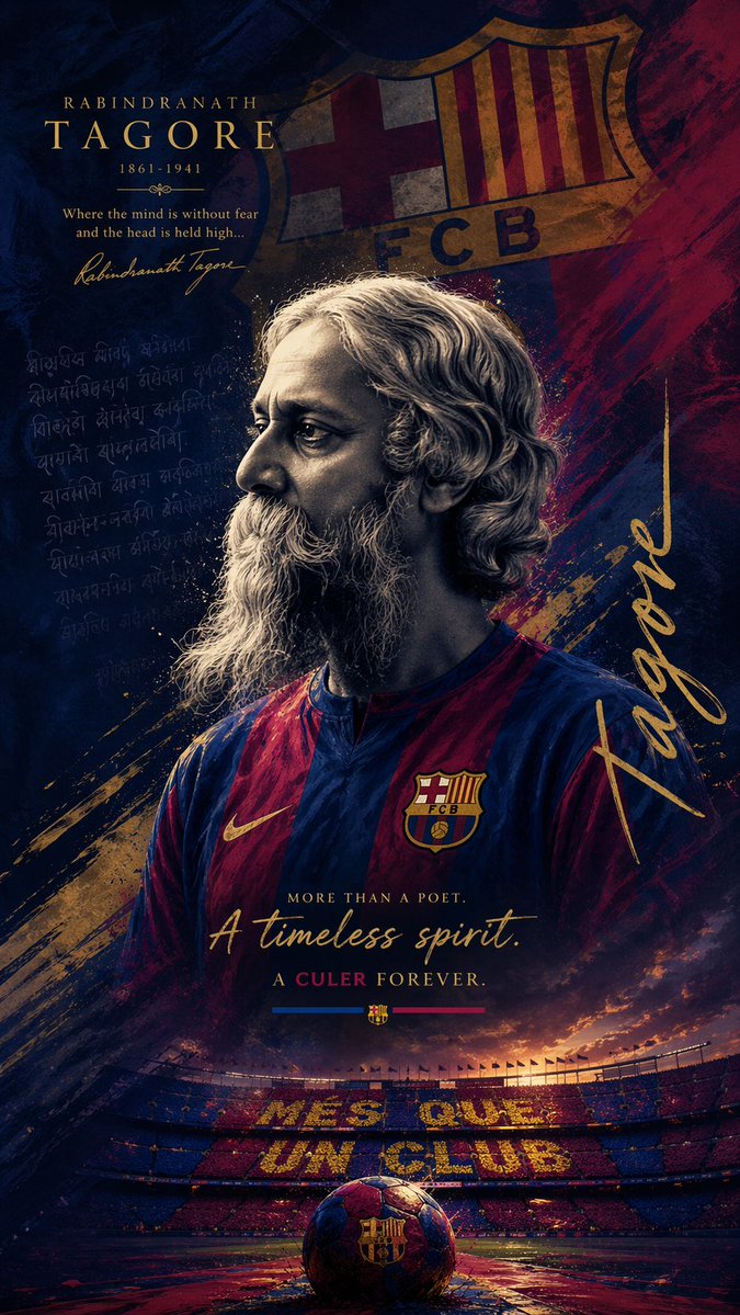 Epic FC Barcelona Heritage Poster - GPT Image 2 prompt example