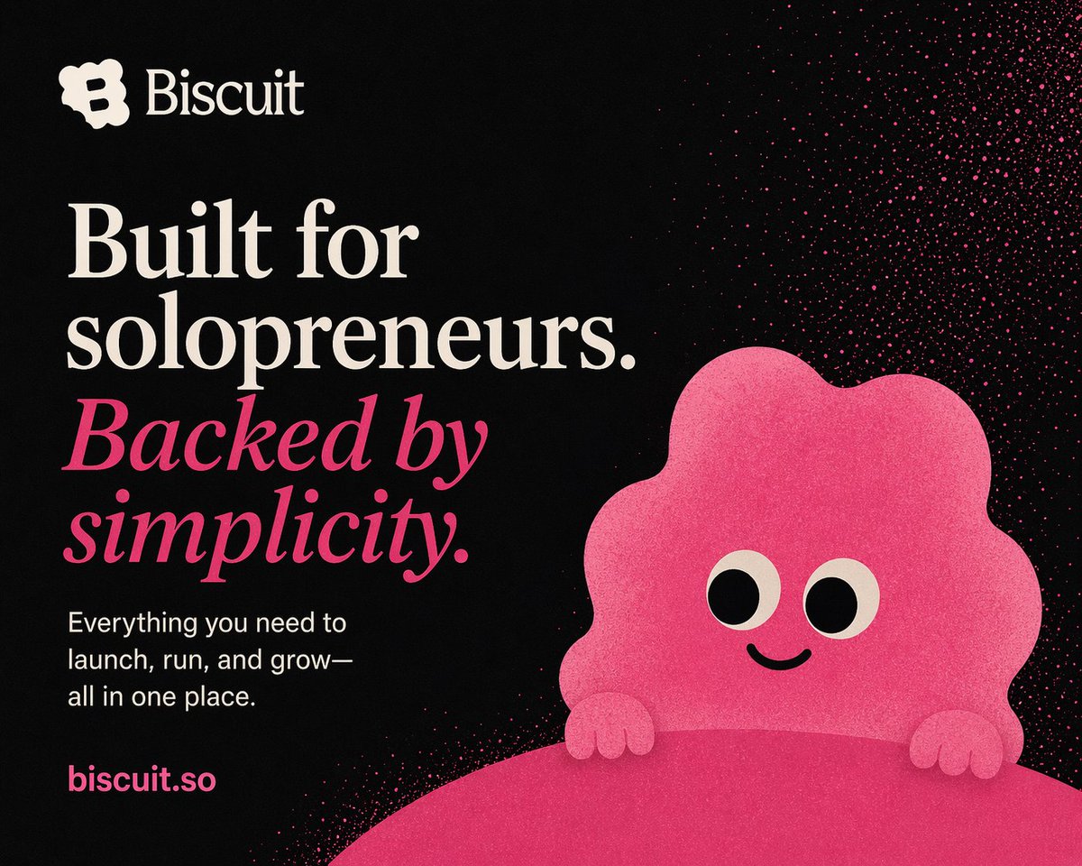 Minimal SaaS Poster with Pink Mascot - GPT Image 2 prompt example