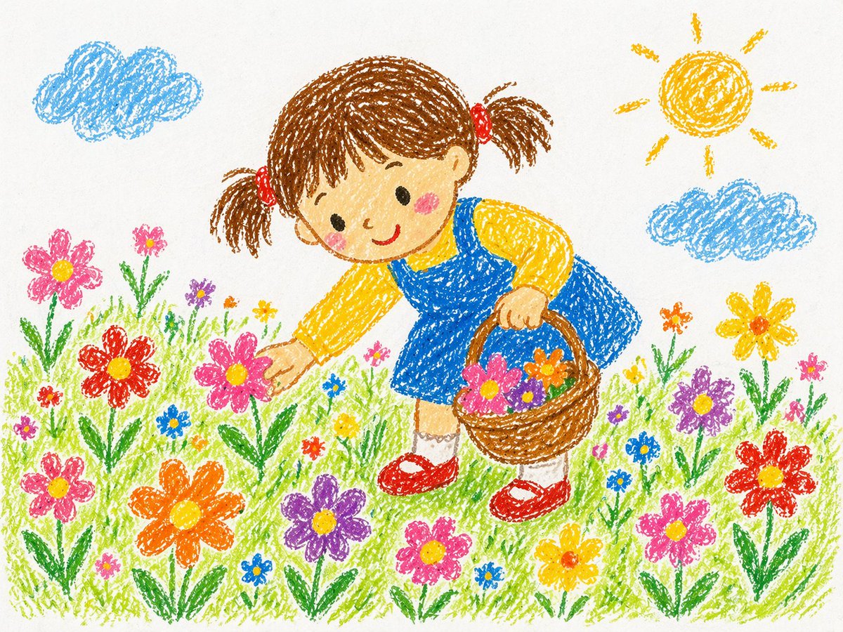 Crayon Style Drawing Prompt - GPT Image 2 prompt example