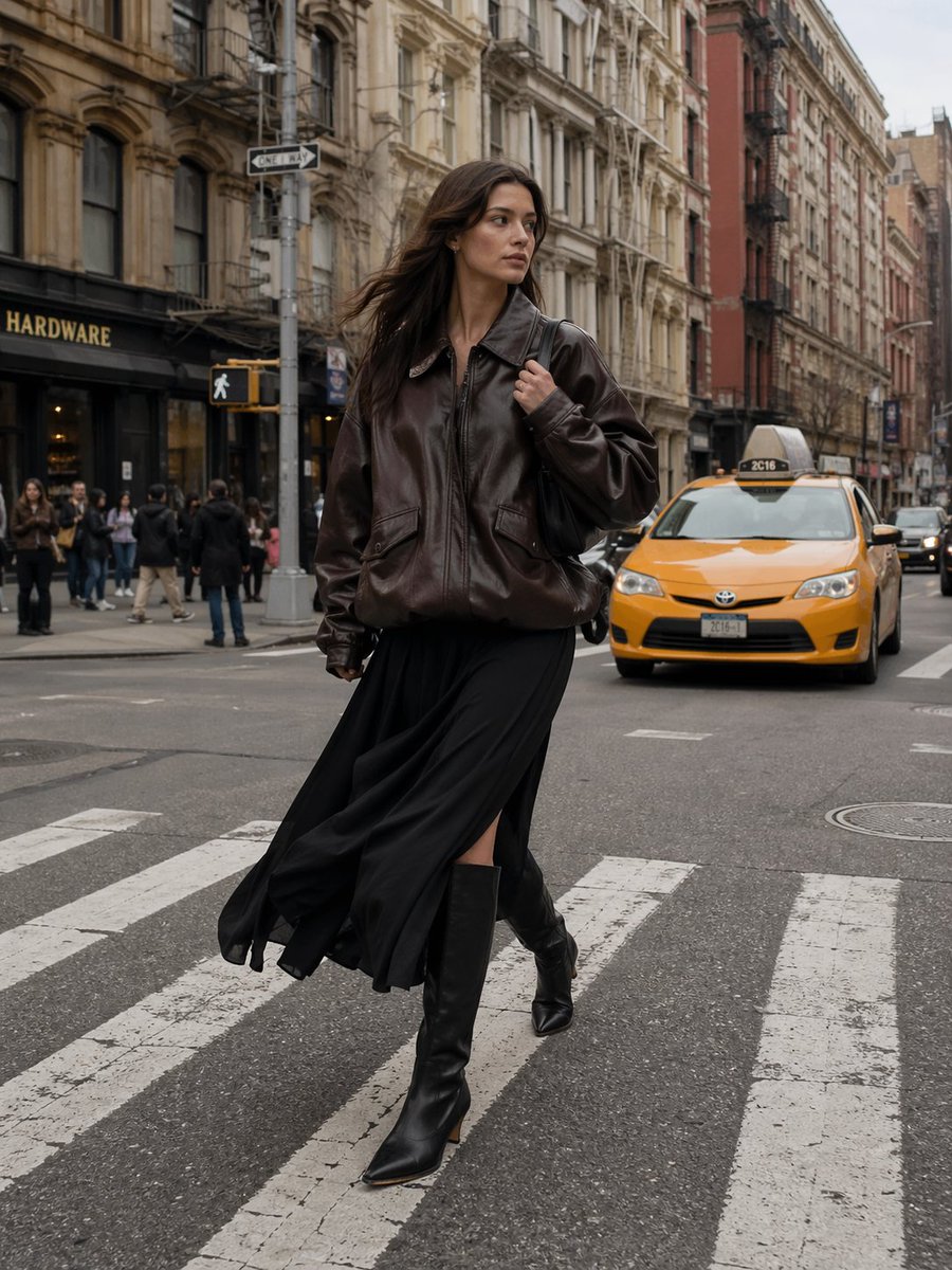 Urban Street Fashion Photography - GPT Image 2 prompt example