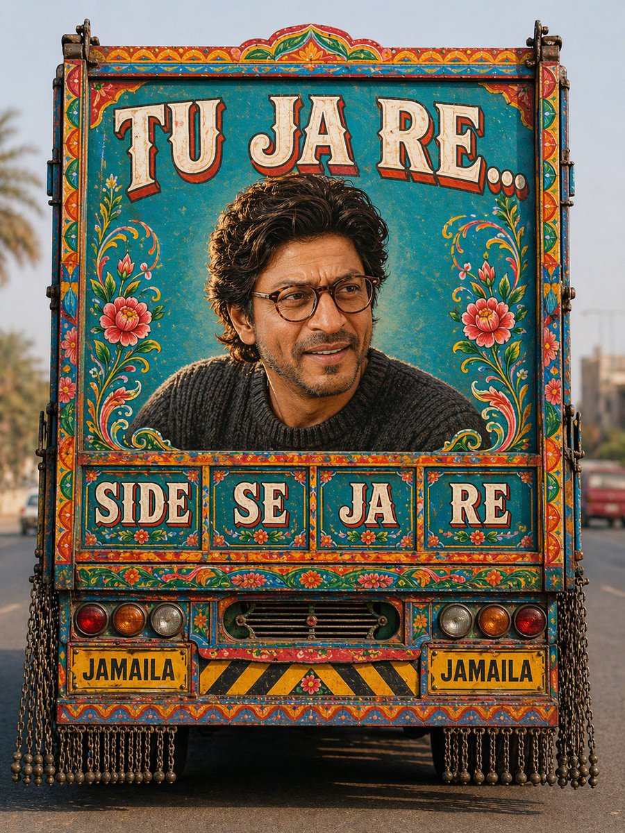 Pakistani Truck Art Portrait - GPT Image 2 Prompt-Beispiel