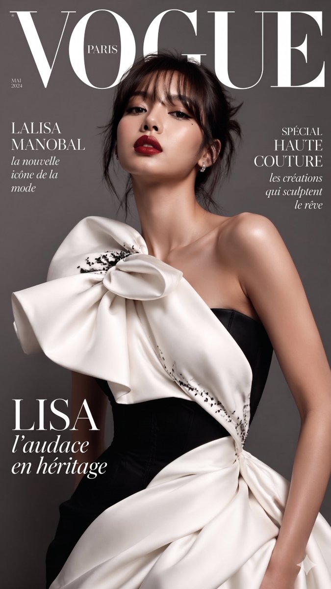 VOGUE Paris Haute Couture Cover - GPT Image 2 prompt example