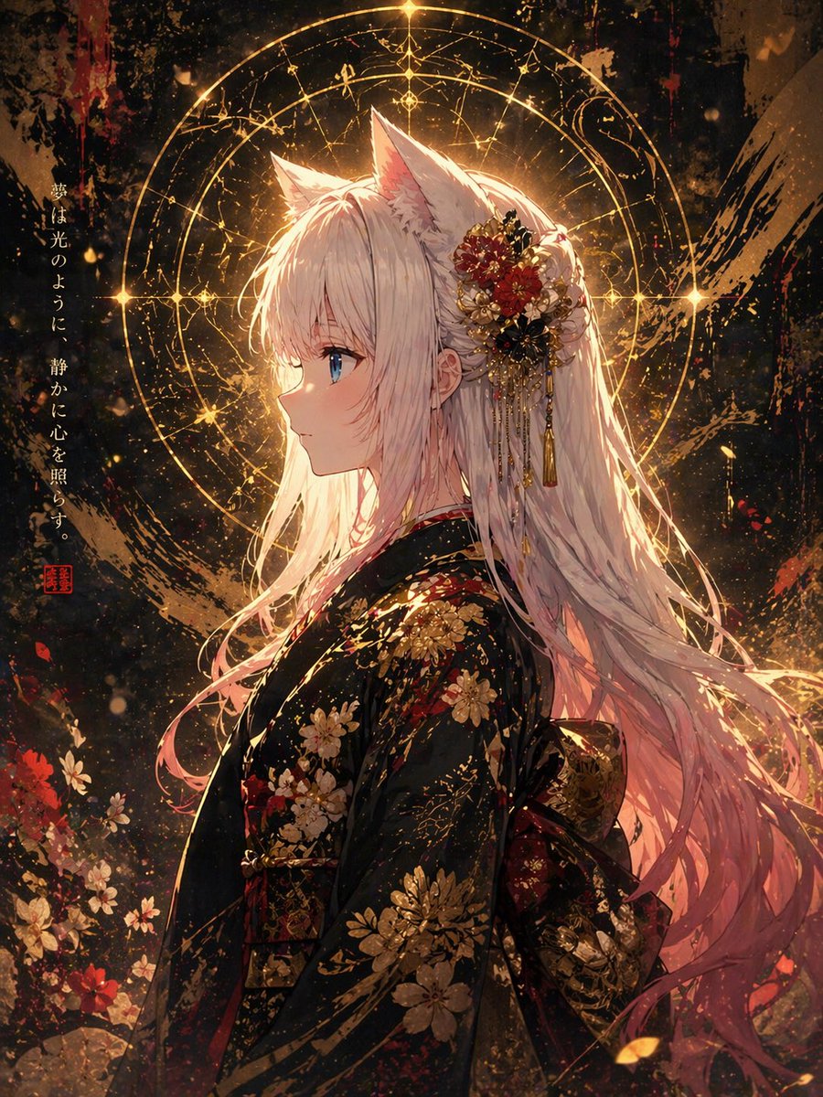 Fox Spirit Kimono Portrait - esempio di prompt GPT Image 2