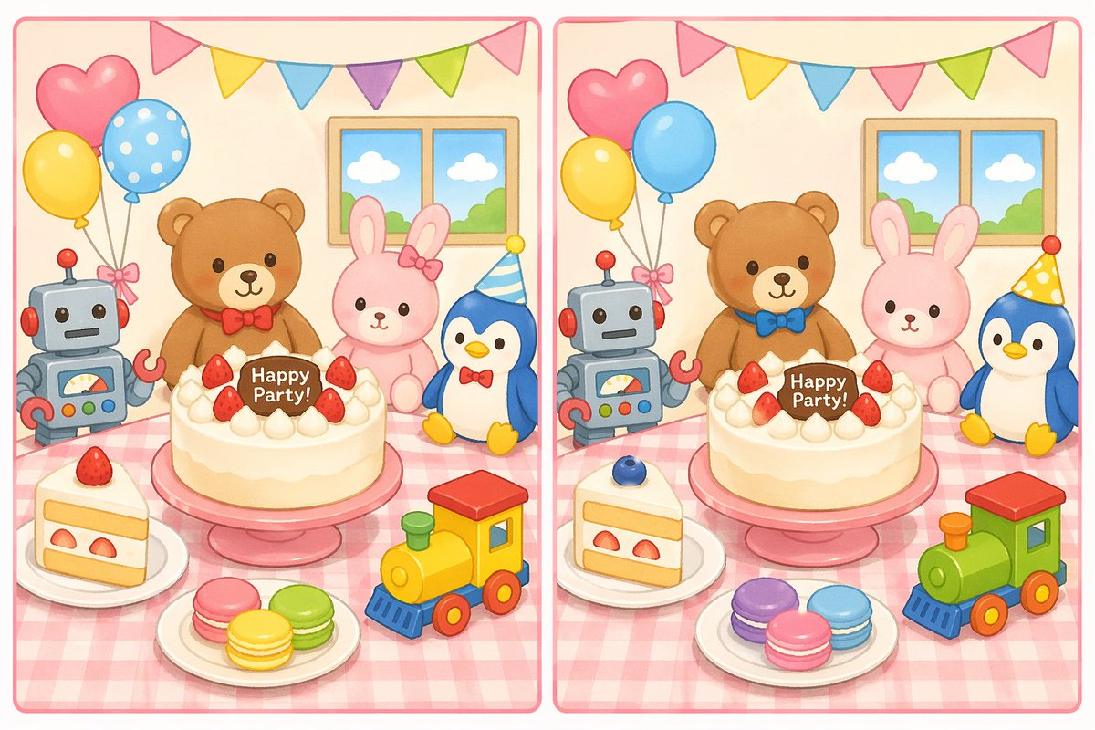 Spot the Difference Puzzle Generator - GPT Image 2 prompt example