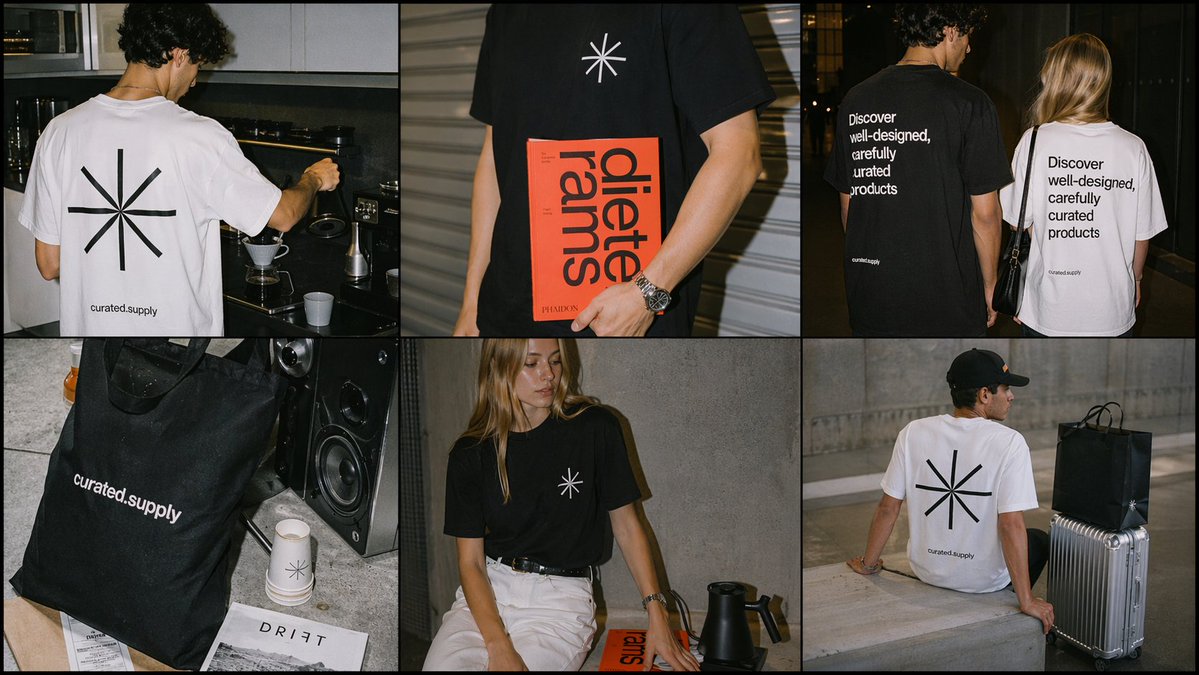 Minimal Streetwear Merch Campaign Grid - GPT Image 2 prompt example