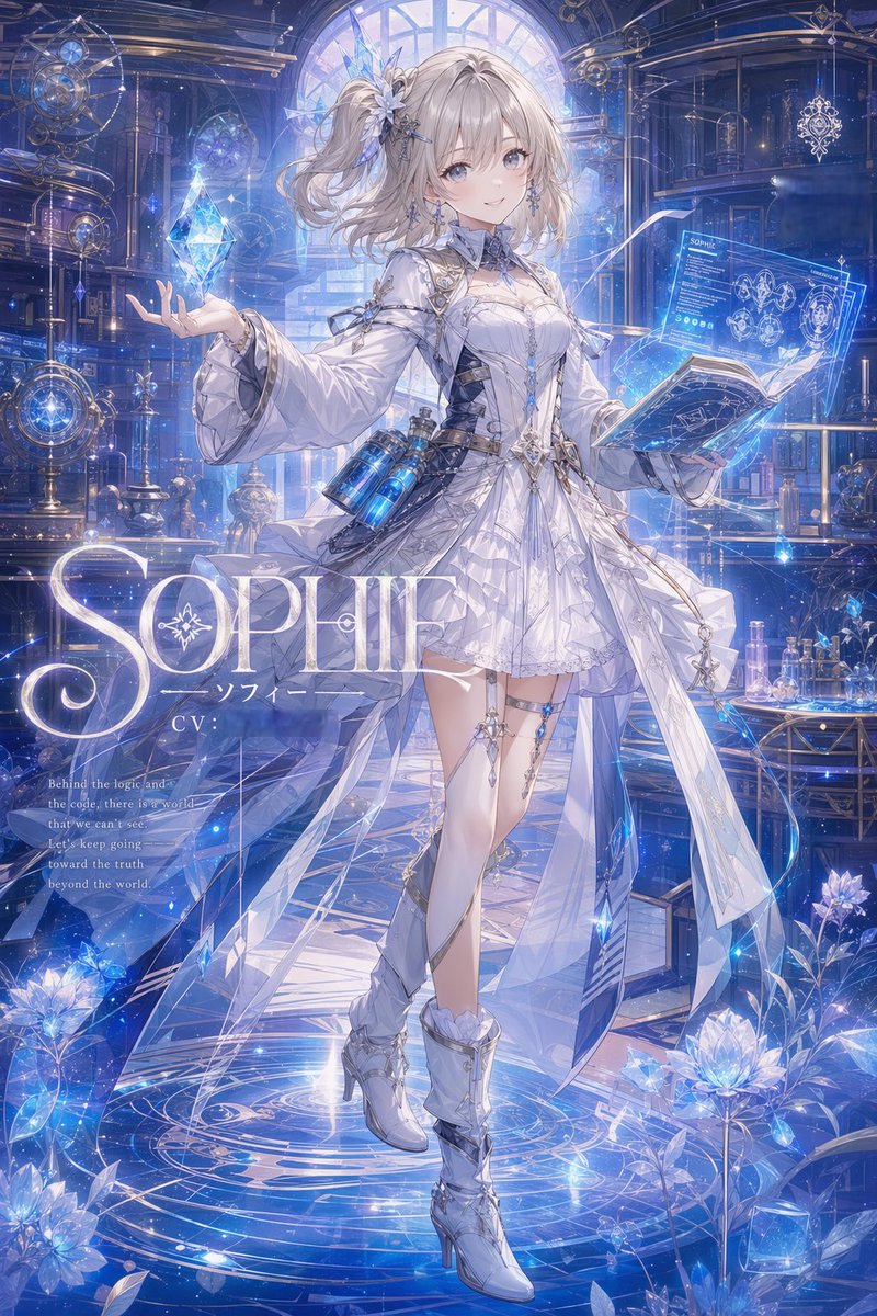 Overdecorated Sophie Magic Poster - GPT Image 2 prompt example